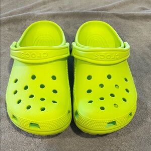 Crocs Women's Neon Green Clogs
